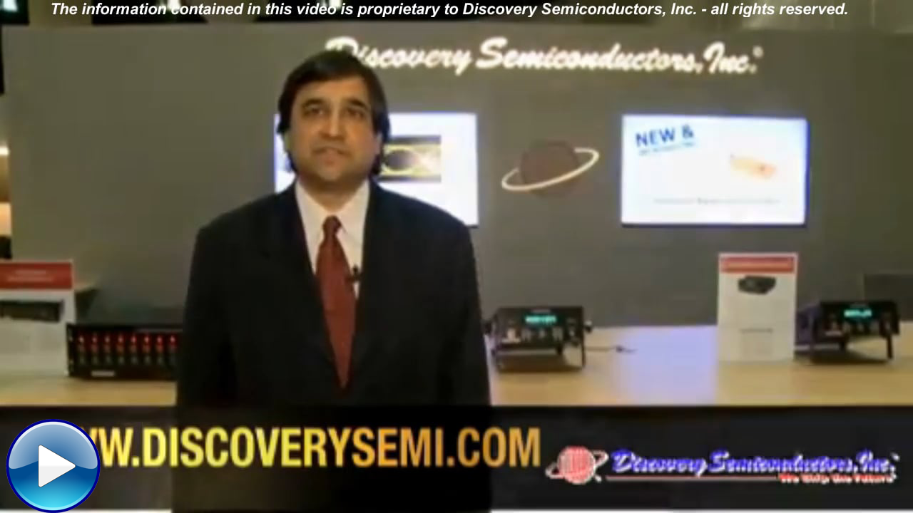 Discovery Semiconductors - Introduces 25Gbaud 850nm Optical Receivers at OFCNFOEC 2011